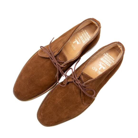 Peal & Co for Brooks Brothers Men’s Suede Chukka Boots Size 8.5 UK / 9 US - Picture 7 of 12